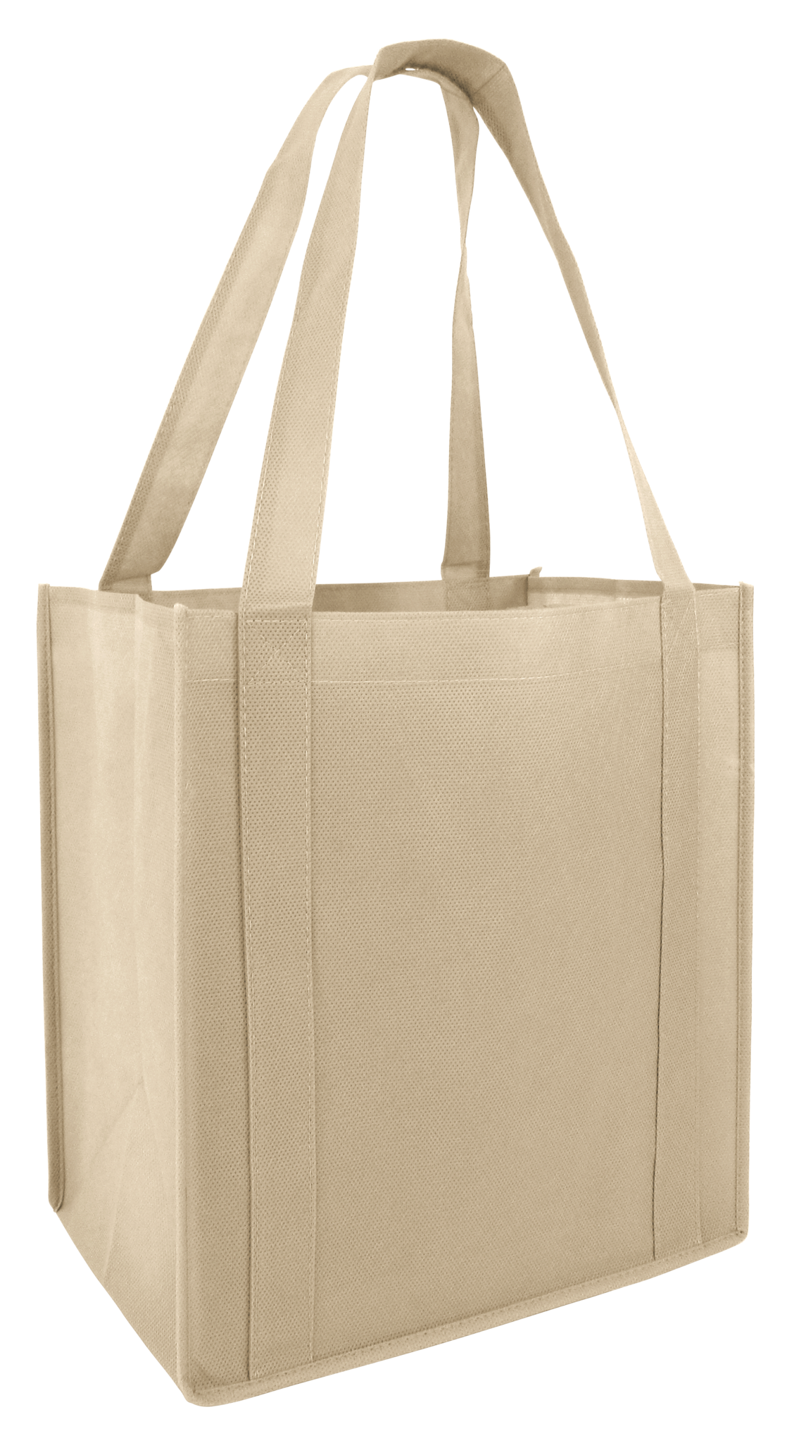 Cheap Grocery Shopping Tote Bag khaki