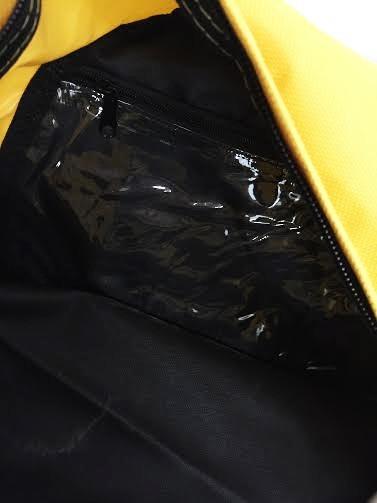 12 in Mini Size Two-Tone Duffle Bag