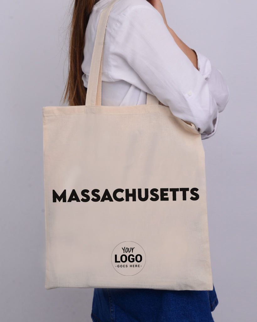Massachusetts Tote Bag - State Tote Bags