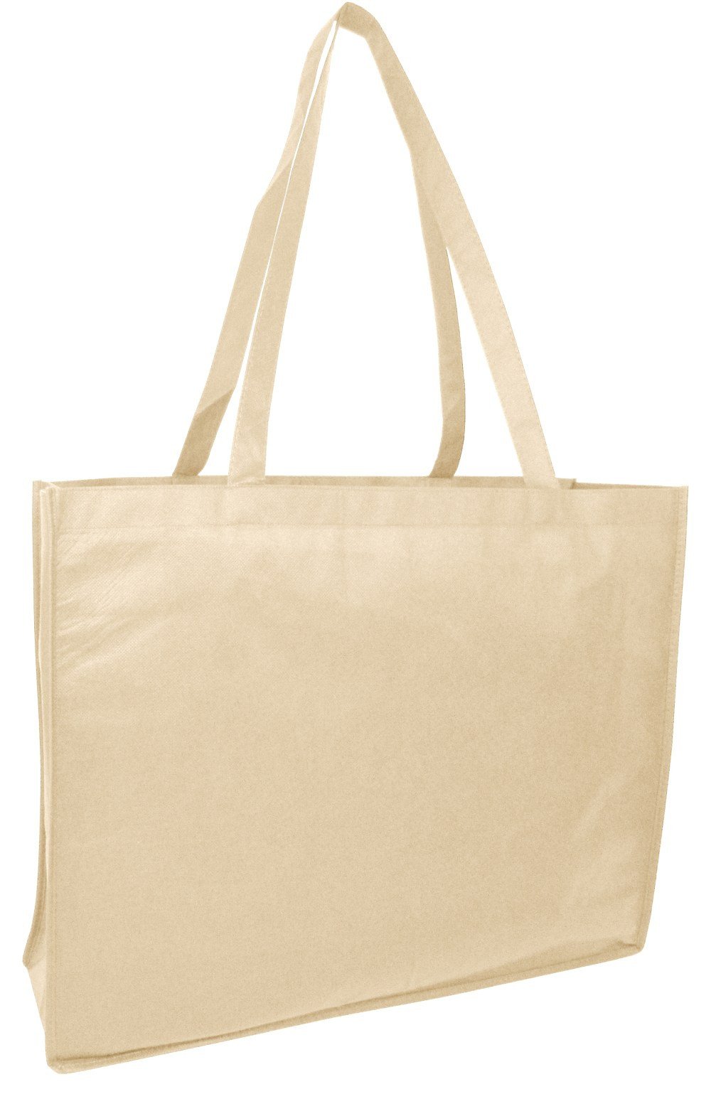 Large Promotional shopping Tote Bags natural