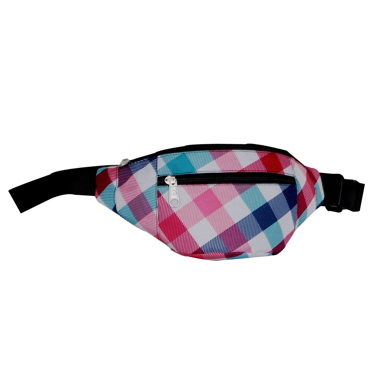 Cheap Red Blue Diamond Printed Pattern Waist Pack Wholesale