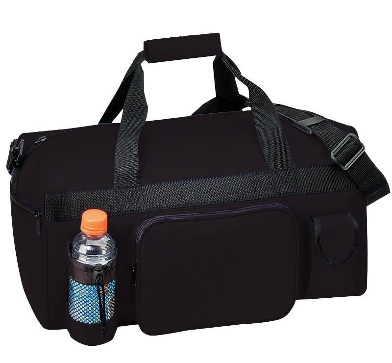 Stylish Wholesale Duffle Bag with Heavy Vinyl Backing (CLOSEOUT)