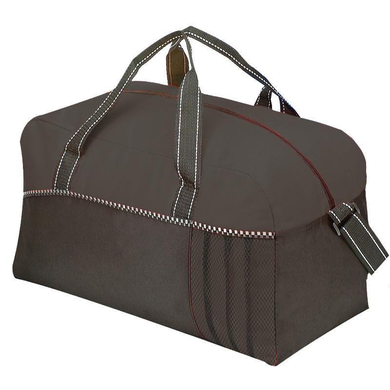 Wholesale Black Polyester Duffle Bags With Heavy Vinyl Backing