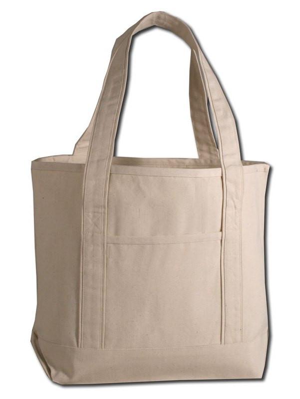 Natural Promotional Small Heavy Canvas Deluxe Tote Bags