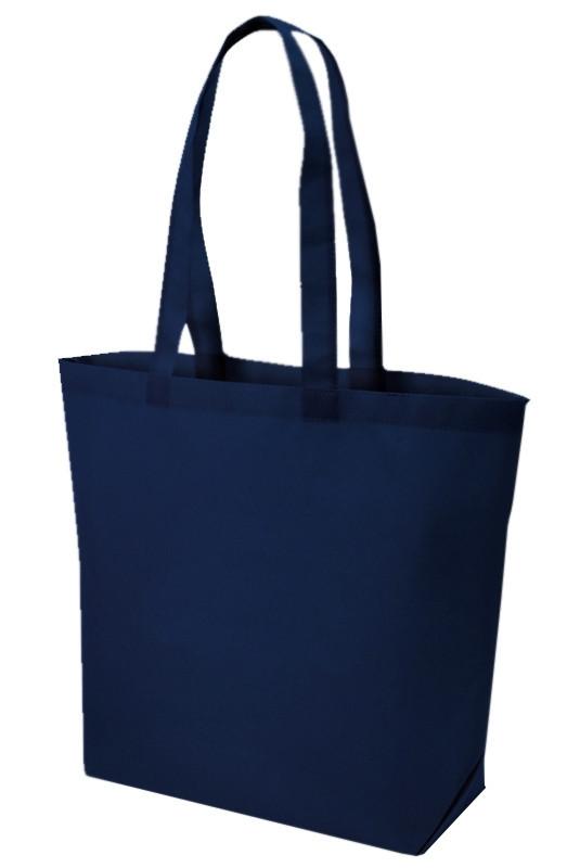 Navy Polypropylene Tote Bags