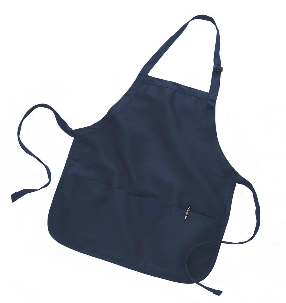 cheap medium apron navy