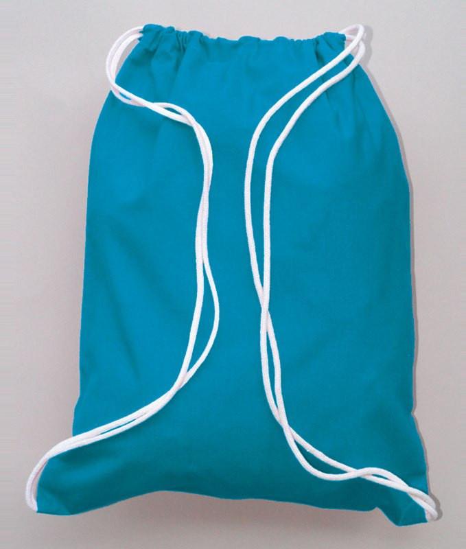 Cheap Saphire Drawstring Bags