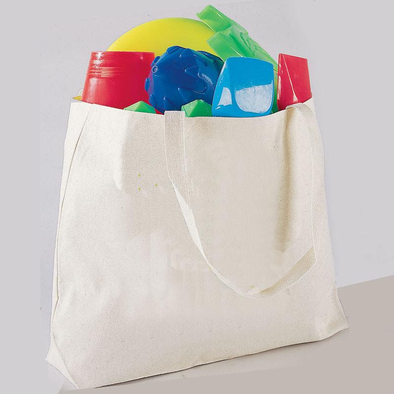 Wholesale Jumbo Totes in Natural