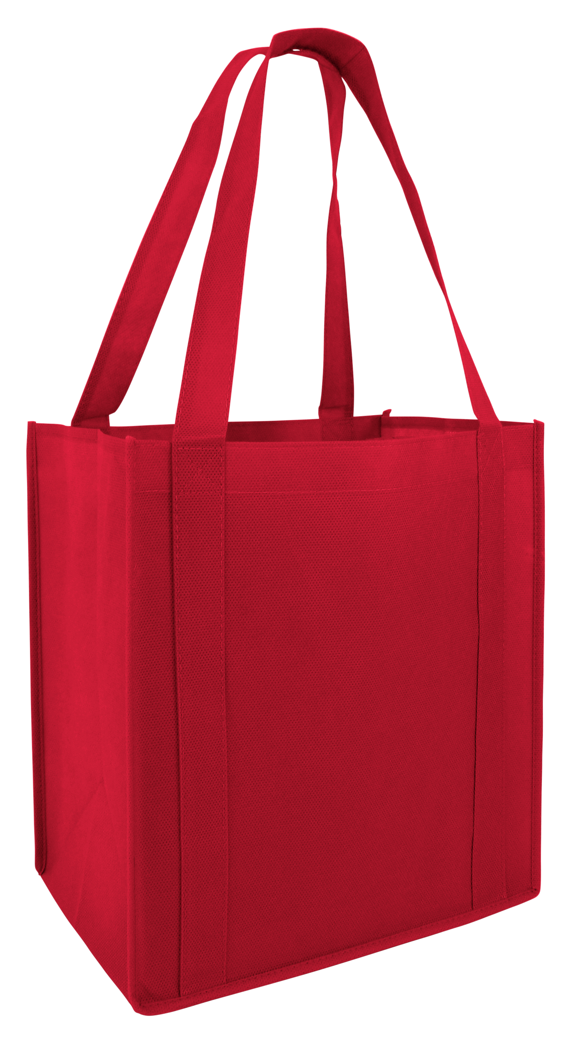 Cheap Grocery Shopping Tote Bag red