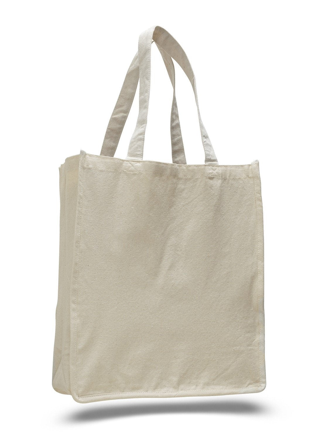 Natural Heavy Canvas Shopper Totes