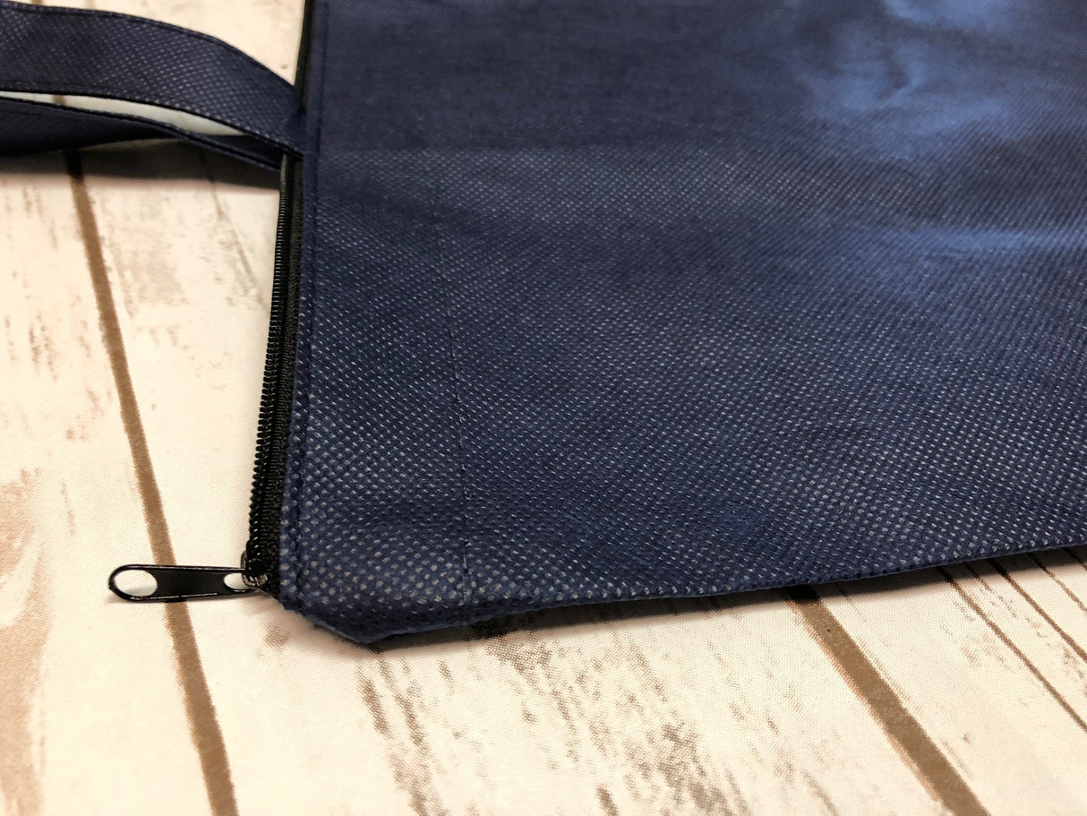 Zippered Promo Convention Tote Bag with Gusset - GN26