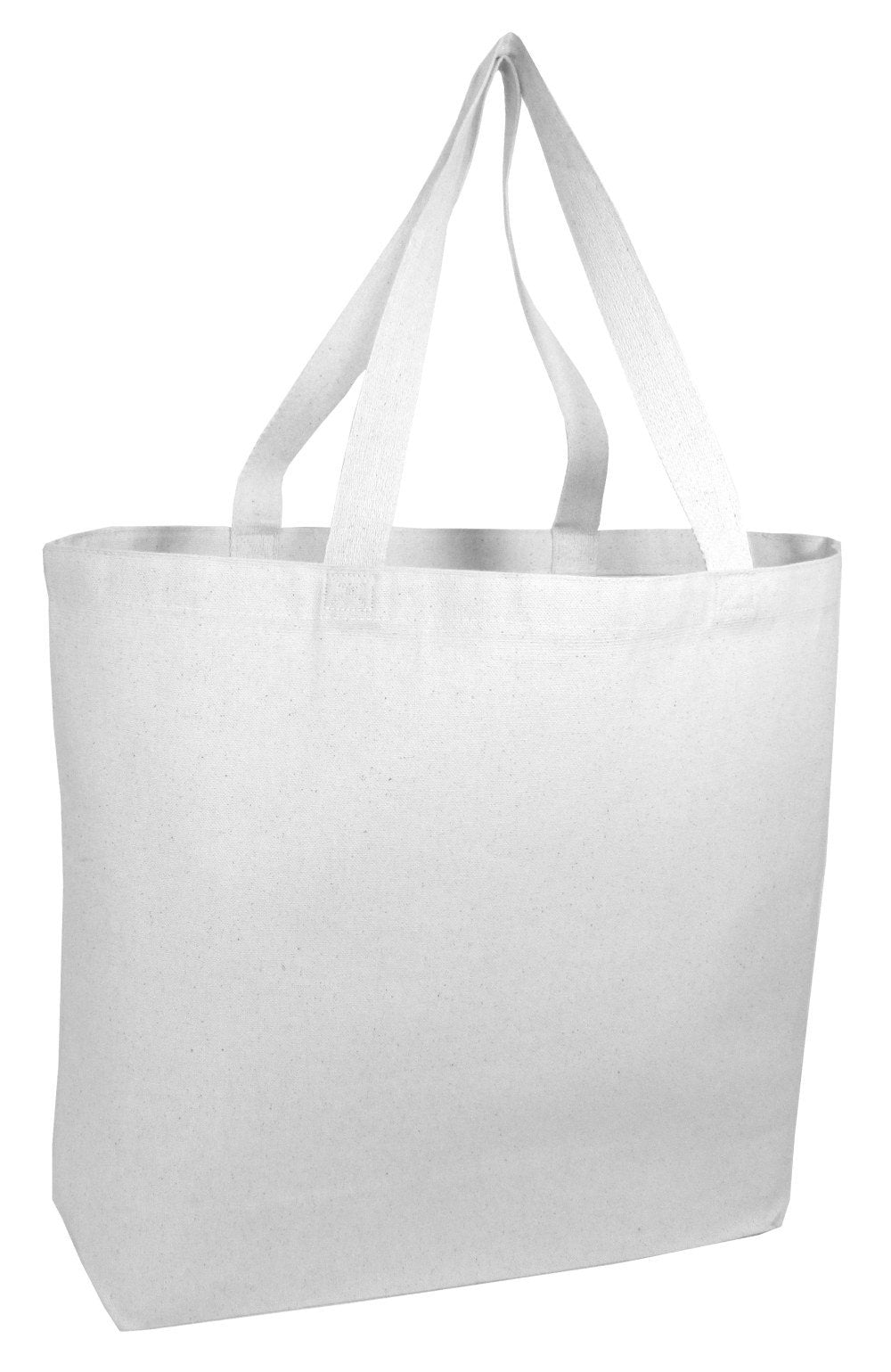 Reusable Jumbo Totes in white