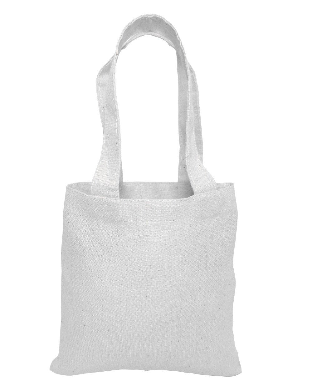 24 ct Mini Cotton 6 in Tote Bags - Pack of 24