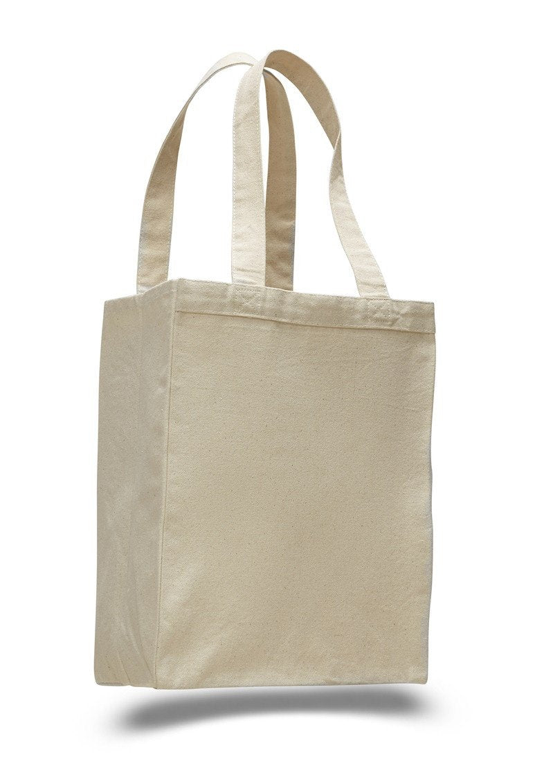 Promotional Natural cotton Shopping Totes