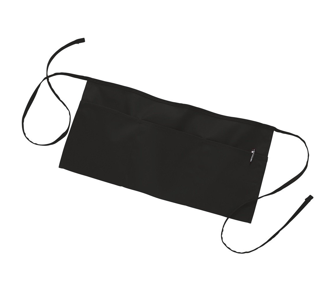 Promotional waist apron Black