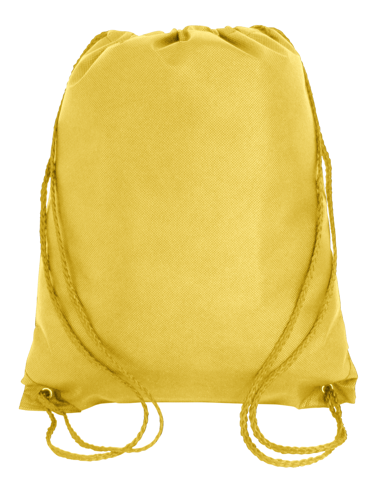 Budget Drawstring Bag Small Size yellow
