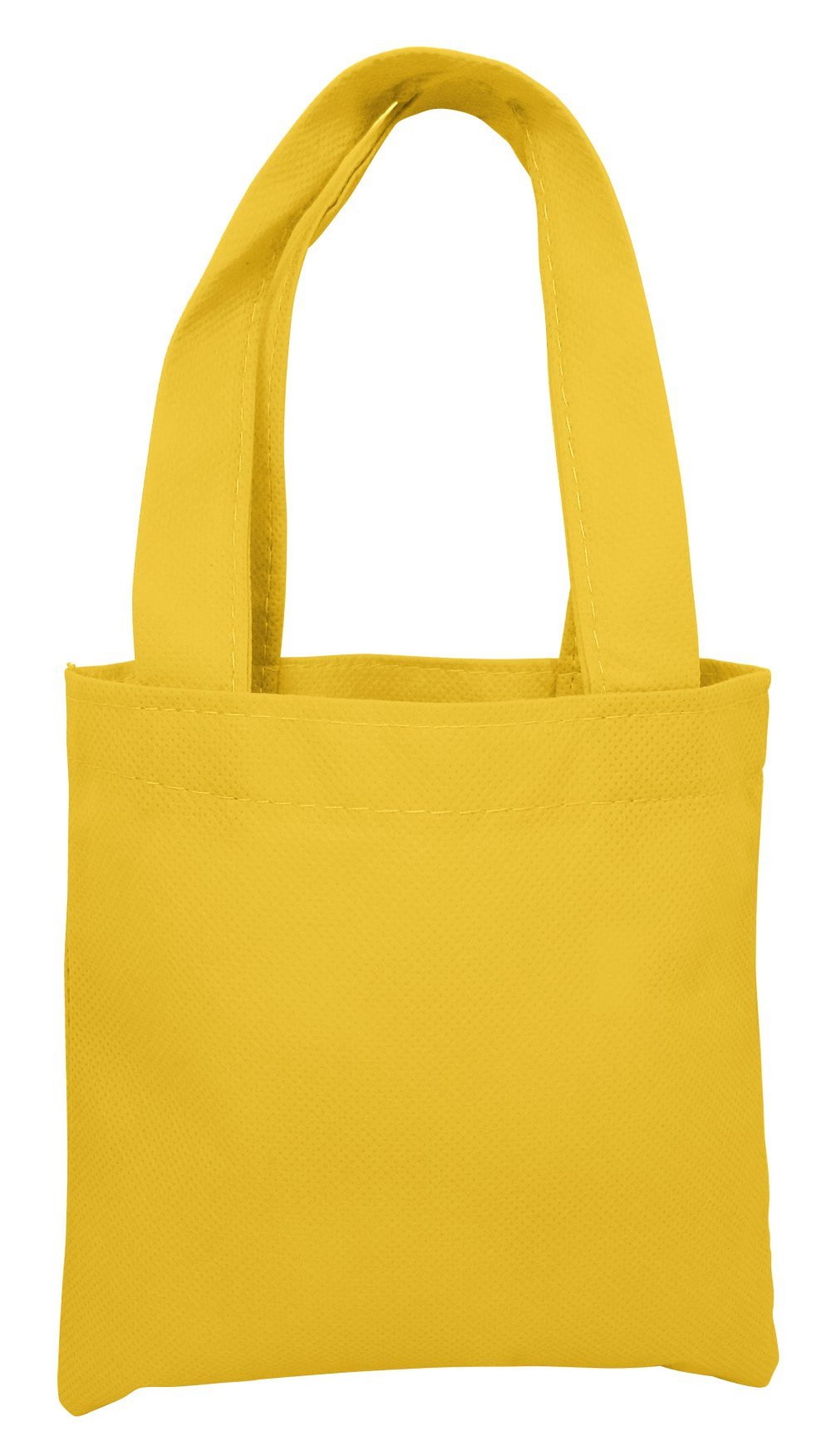MINI Non Woven Tote Bag gift bag yellow