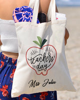 Big Apple Customizable Tote Bag- Teacher's Tote Bags