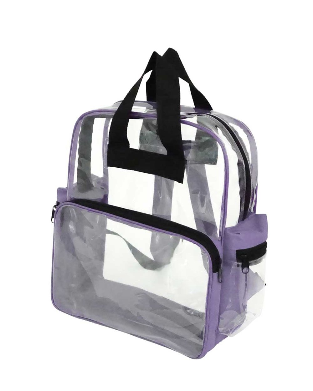 afforable clean pvc drawstring totebagfactory lavender