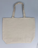 18" Med/Large Size Value Canvas Tote Bag with Long Handles - TG218