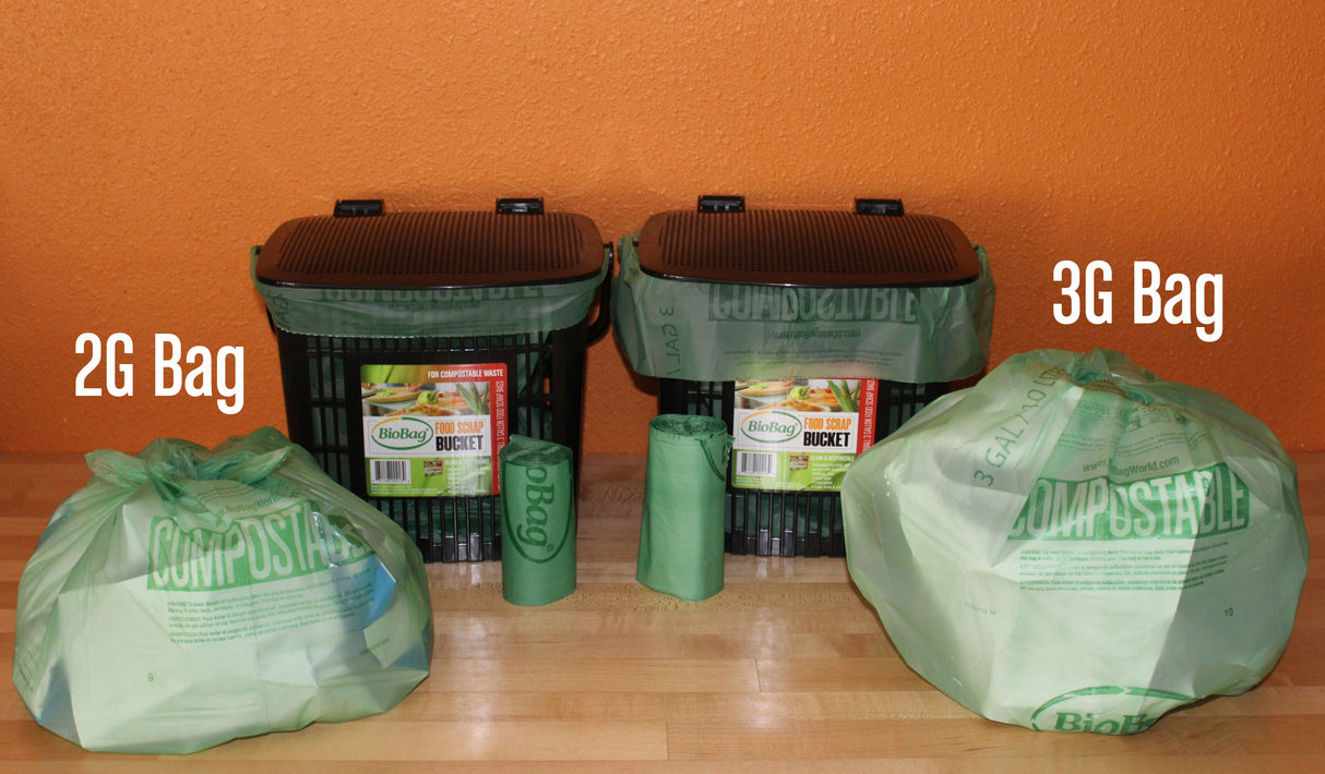 3 Gallon - Home Compostable Trash Bags 500 ct