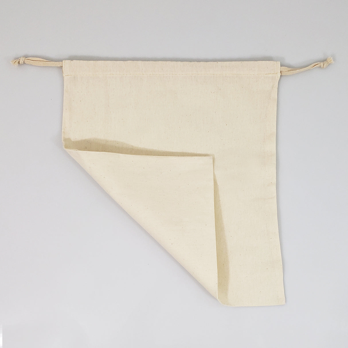 Bulk Cotton Shoe Bags / Affordable Drawstring Bags - By Case