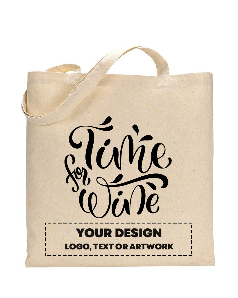Time For Wine Design - Winery Tote Bags