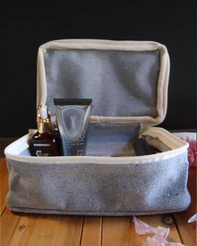 48 ct Recycled Canvas Travel Kit Bag - By Case