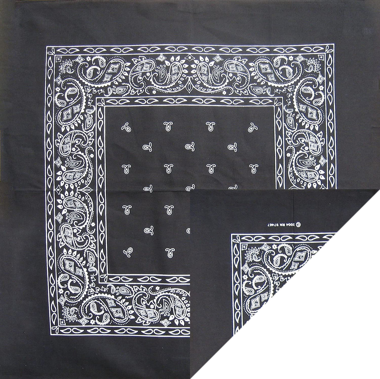 100% Cotton Paisley Bandana