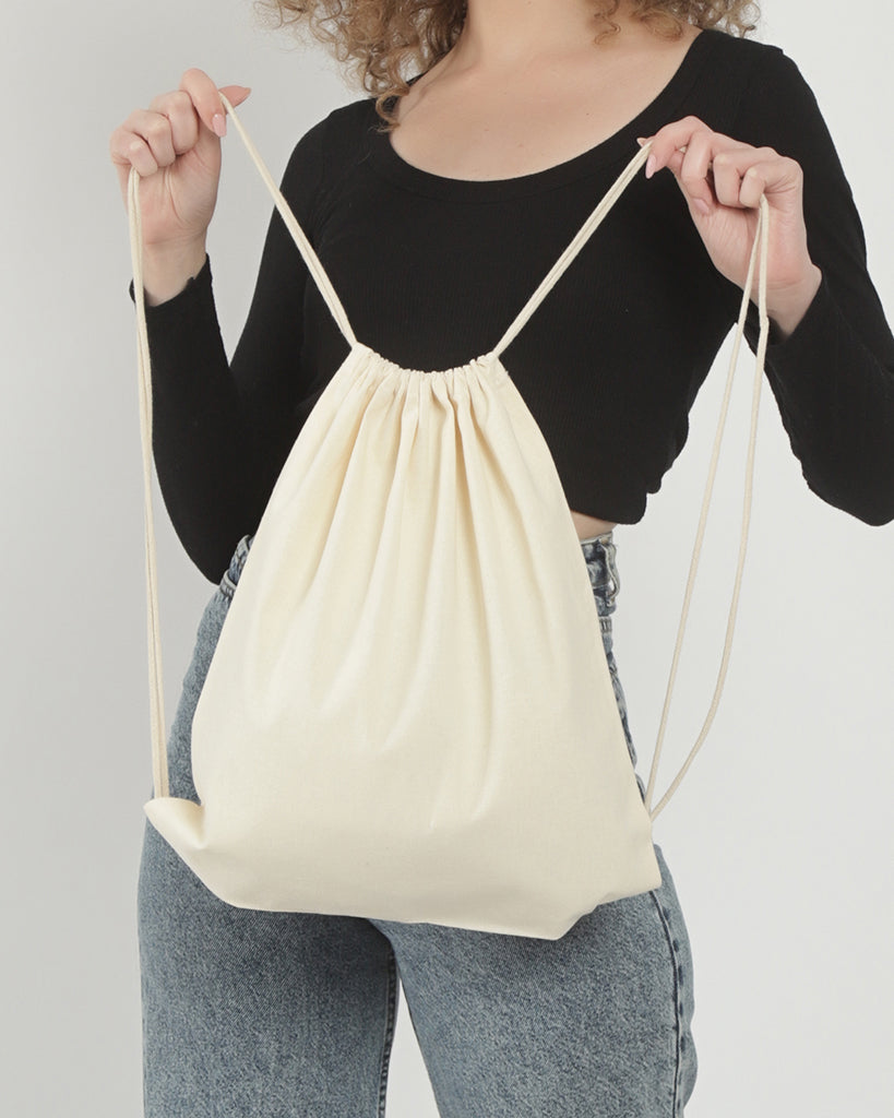 TBF Cotton Drawstring Cinch Bag - SOB18