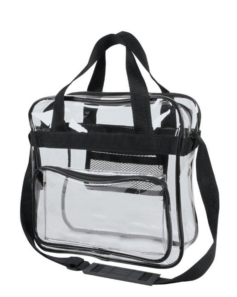 clear crossbody messenger shoulder bag blank