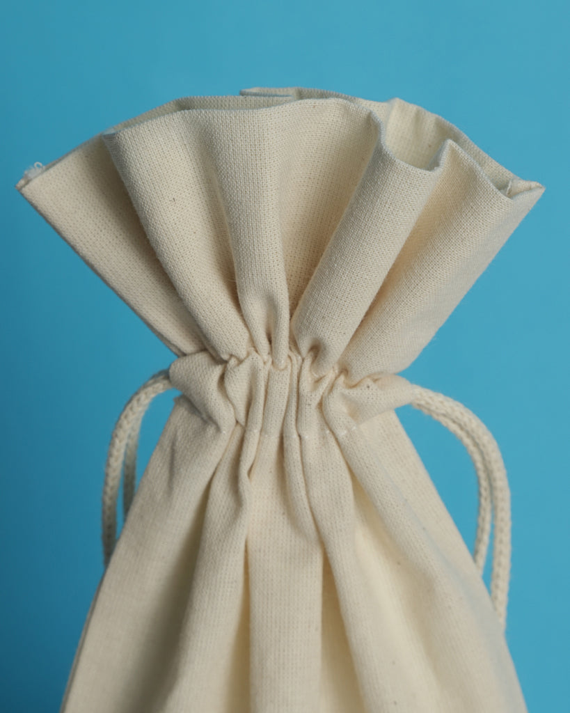 TBF Natural Cotton Wine Bags - SW147