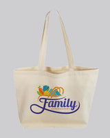 Large Size Value Customized Canvas Tote Bag / Personalized Long Handles Canvas Bag - TG219