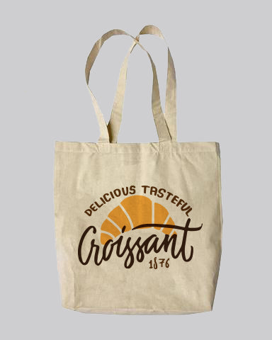 Custom Over-the-Shoulder Grocery Tote Bags / Tote Bags With Your Logo - OR120