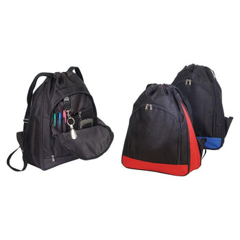 Deluxe Polyester Drawstring bag Backpack. BPK280