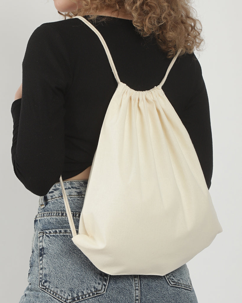 TBF Cotton Drawstring Cinch Bag - SOB18