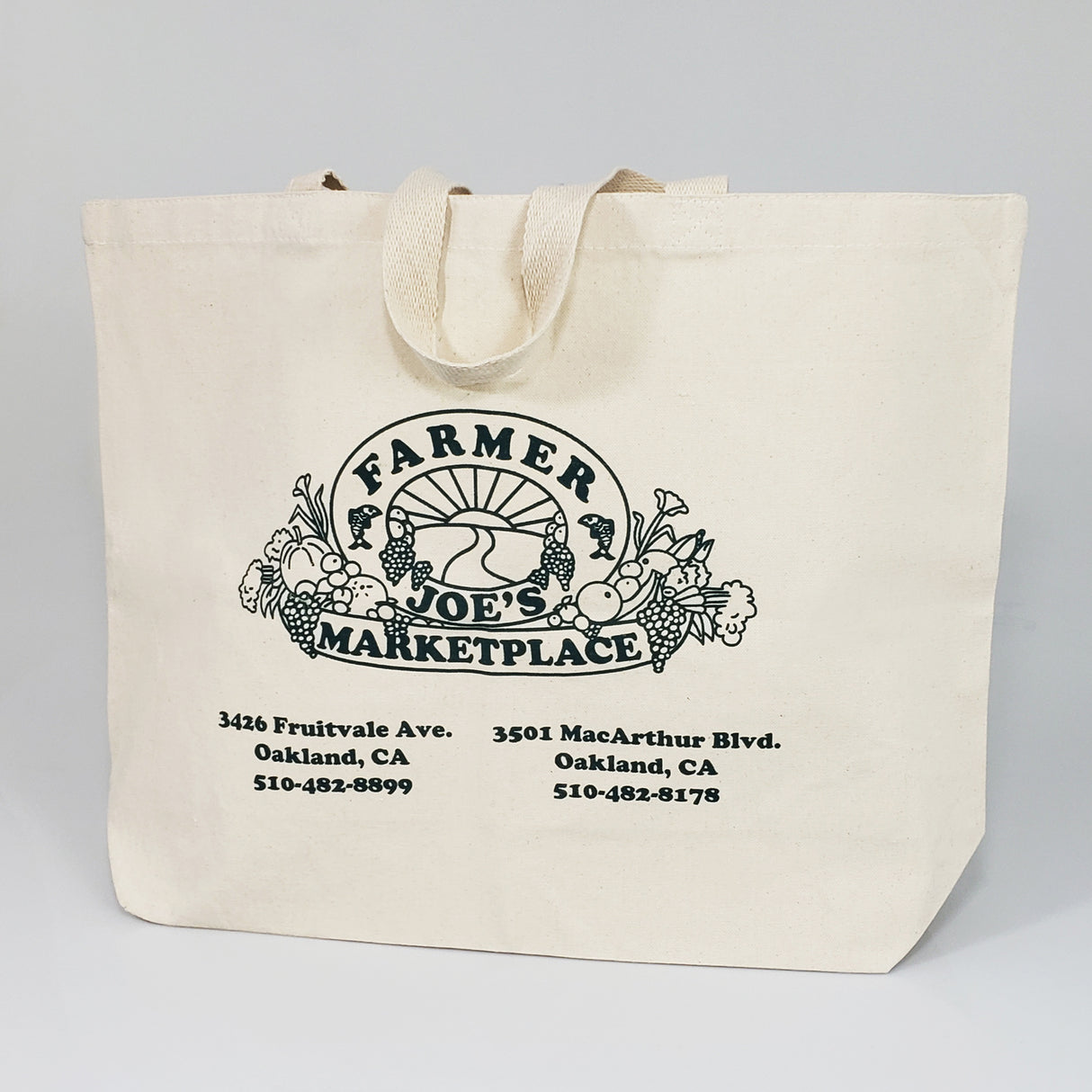 Large Heavy Canvas Tote Bags with Long Web Handles -TG260