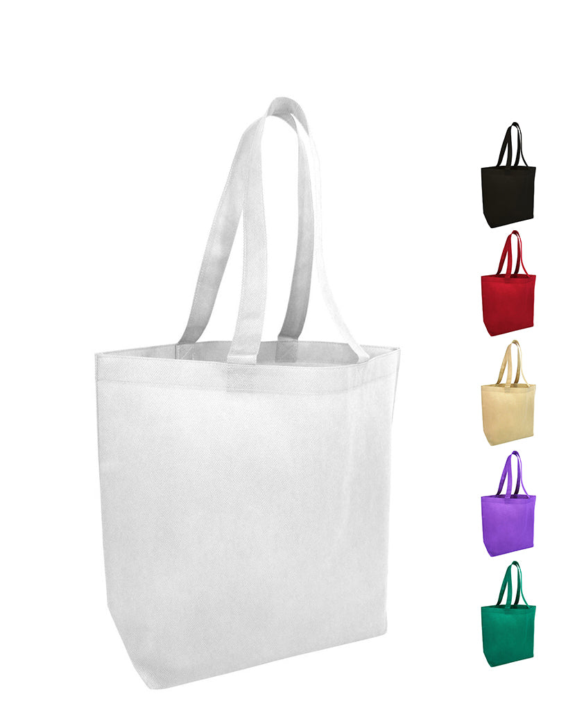Promotional Large Tote Bags with Bottom Gusset