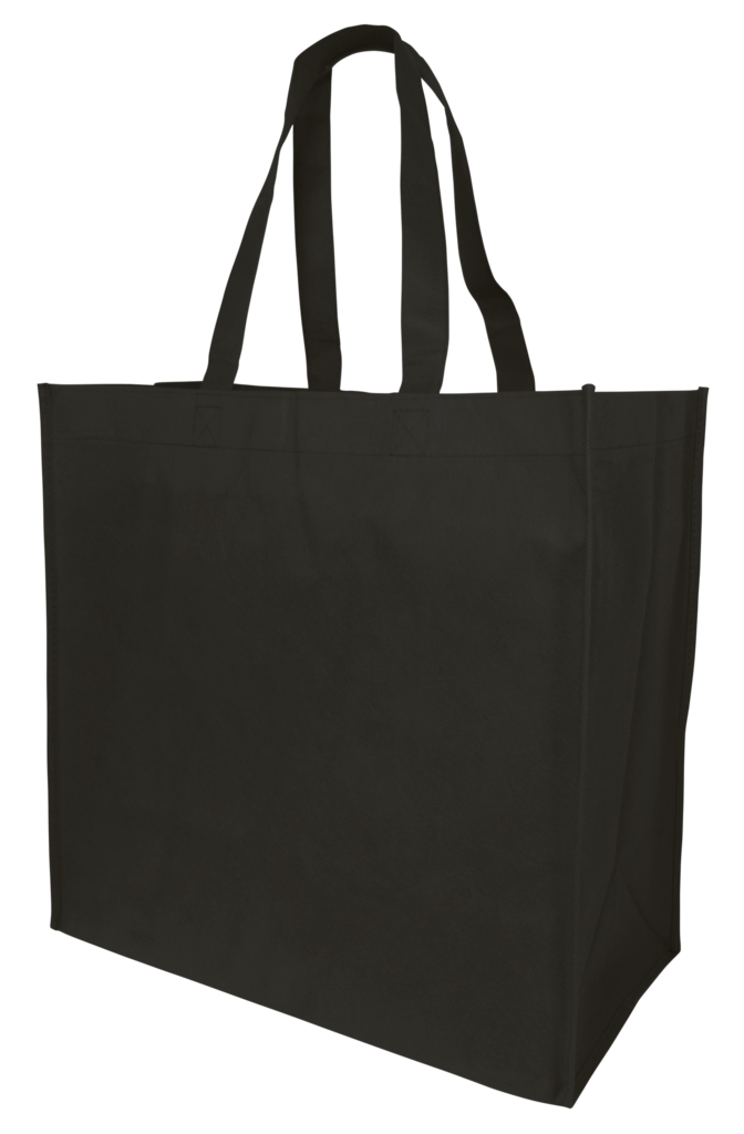 250 ct Large Polypropylene Grocery Tote Bag W/Gusset - By Case