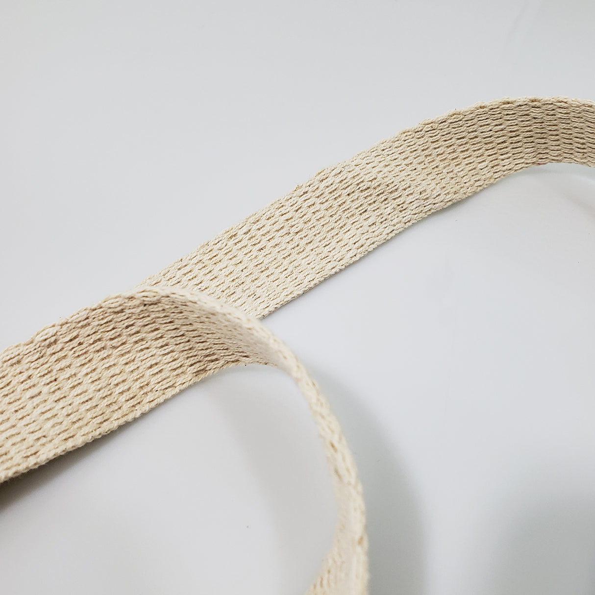 handle detail heavy canvas totebag