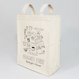 96 ct Heavy Canvas Multipurpose Shopping Tote - By Case