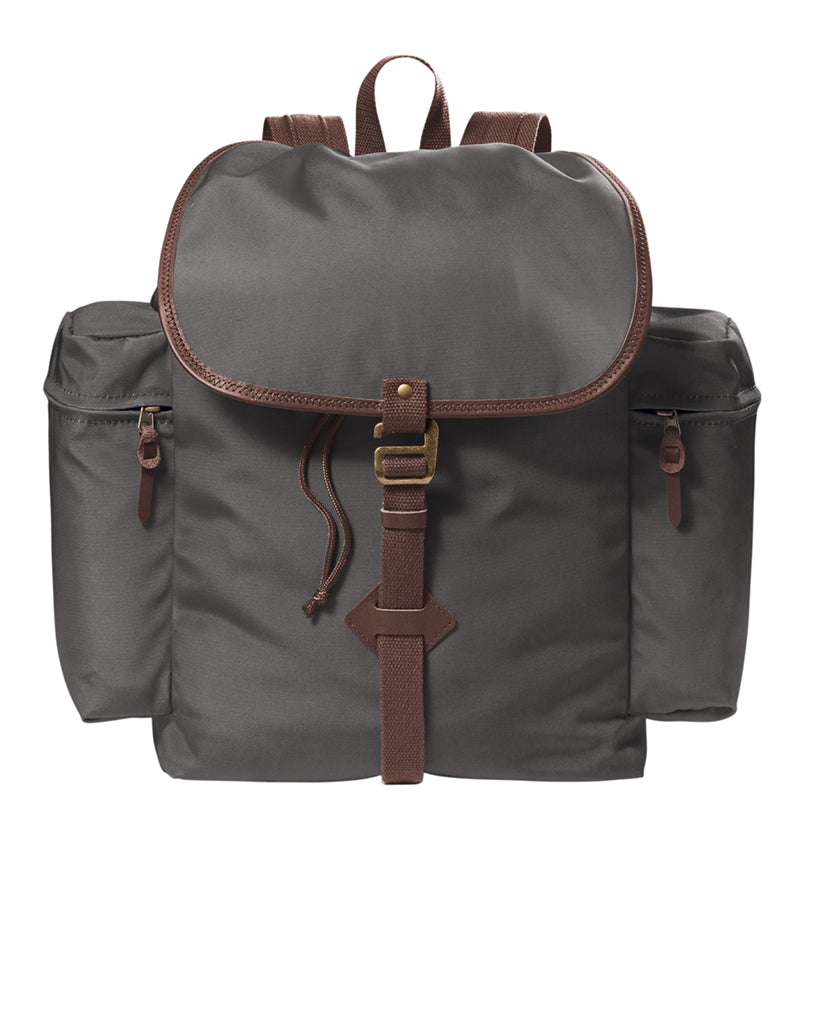 Retro-Style School Backpack for Laptops Up to 15 Inches