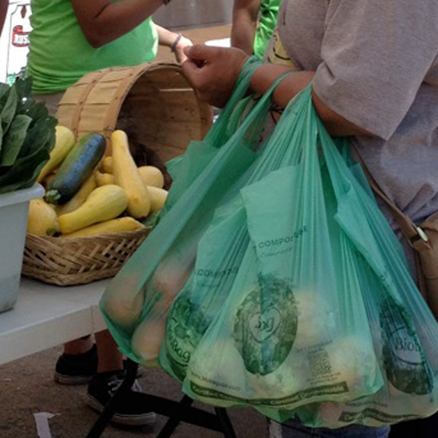 Large Shopper - 100% Compostable Plastic Bags 500 ct