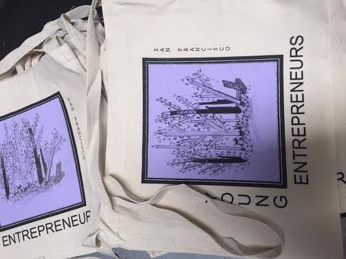 Logo print cheap tote bags