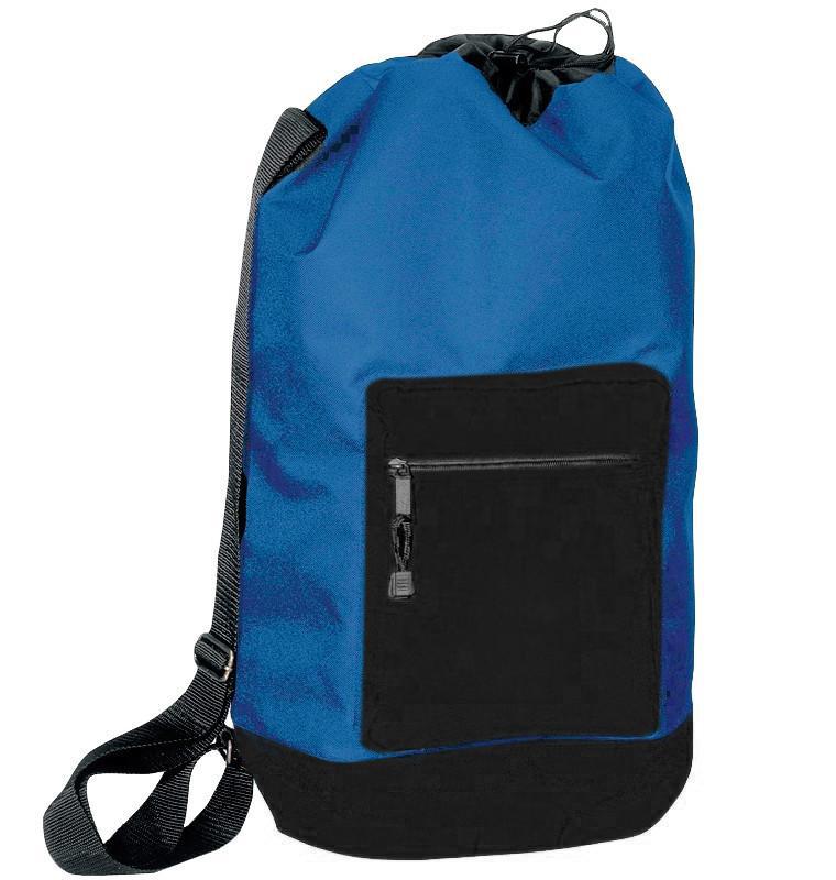 Long Drawstring Backpack with Adjustable Shoulder Strap. BPK279