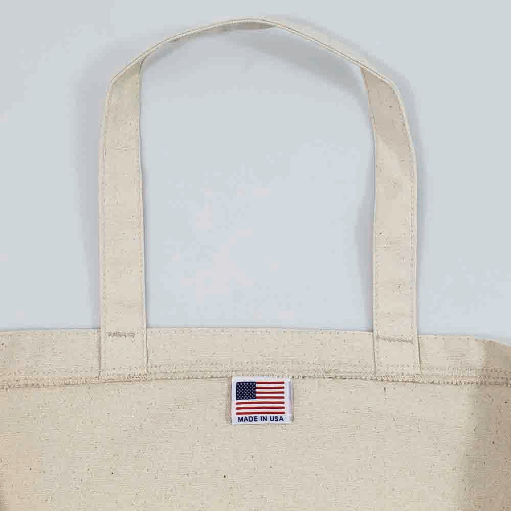 Carry-All Large Canvas Tote Bag - Made in USA