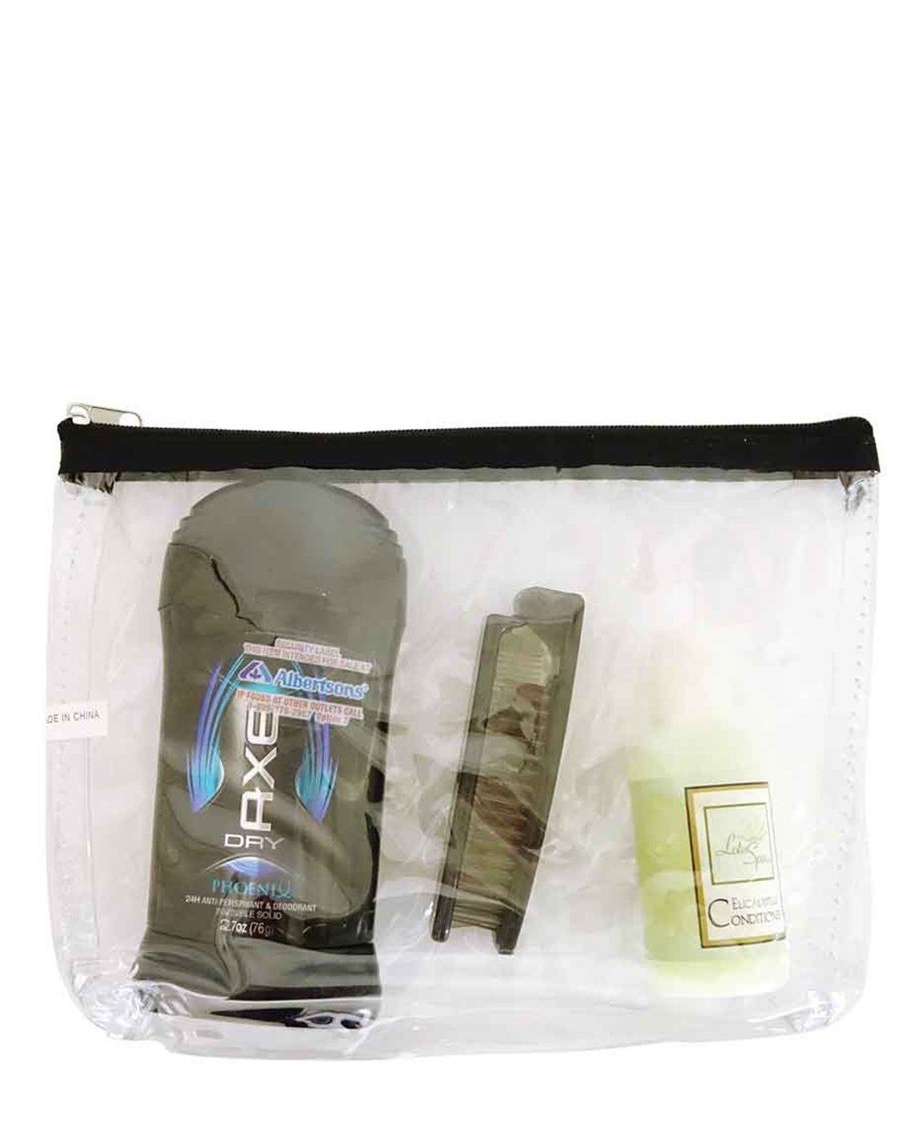 makeup transparent bag multi purpose detail