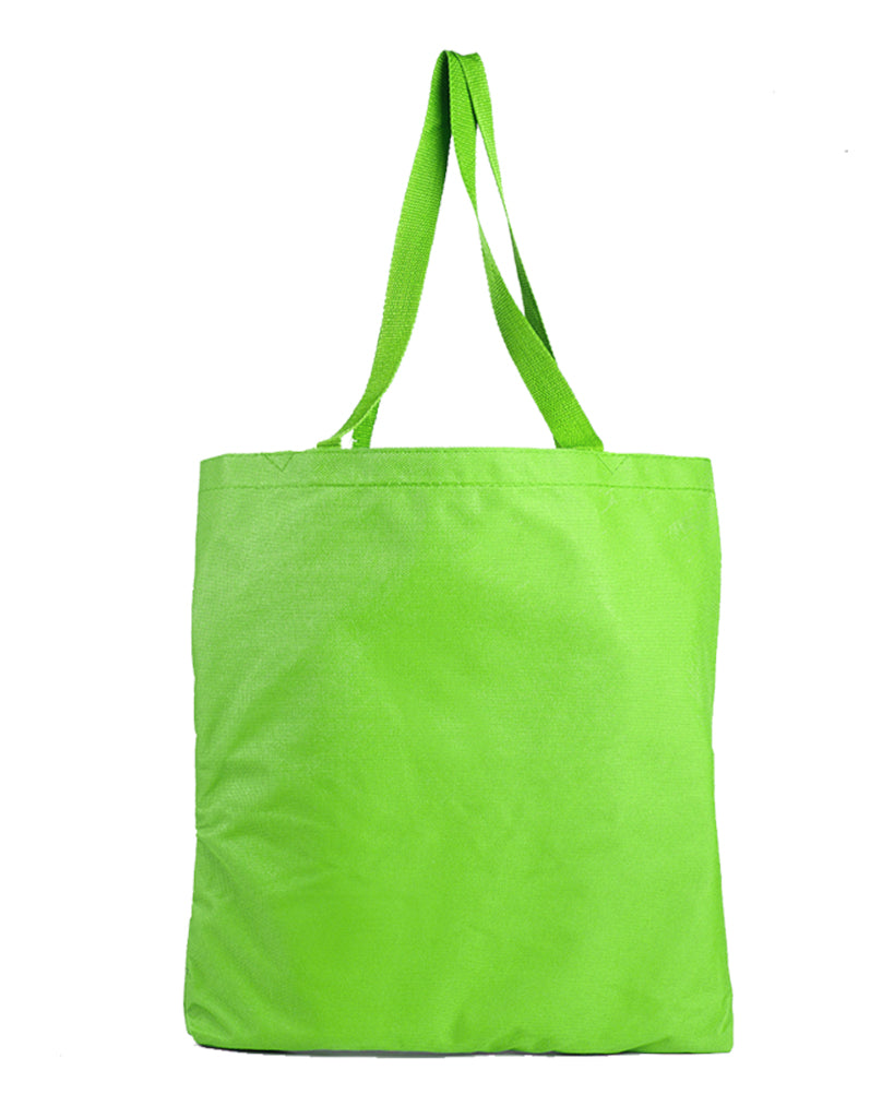 Premium Value Polyester Tote Bags with Web Handles