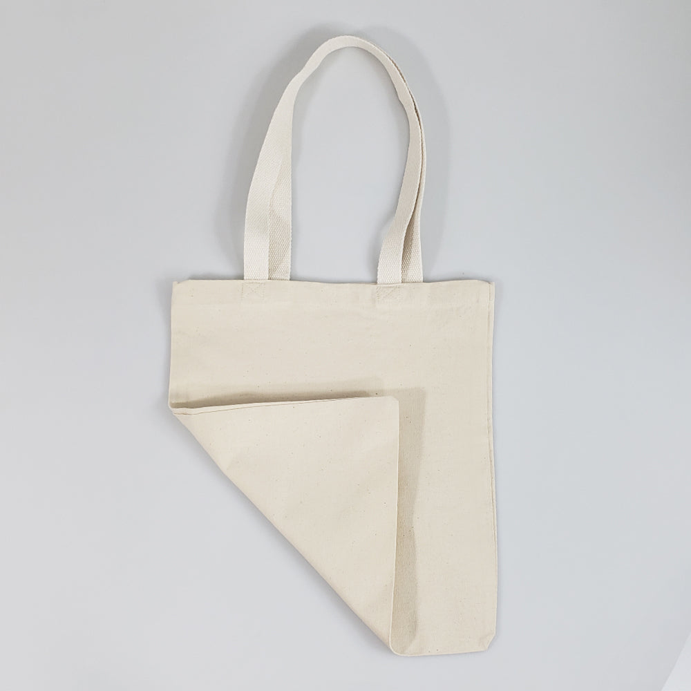 12 ct Economical Canvas Convention Tote Bag with Web Handles - TB204T - By Dozen