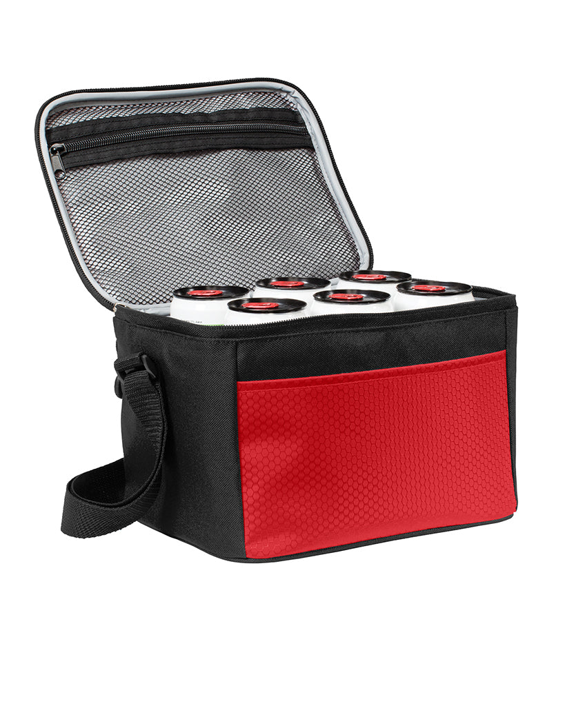 Small 6-Can Deluxe Cube Cooler Bag